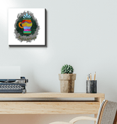 Aquarius Wrapped Canvas | Zodiac series 11 - Beyond T-shirts
